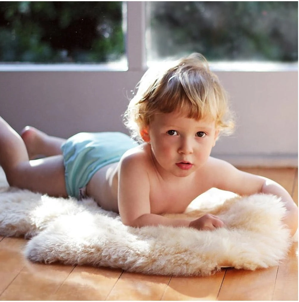 Premium, Sustainable and Hypoallergenic Sheepskin Fur Area Rug