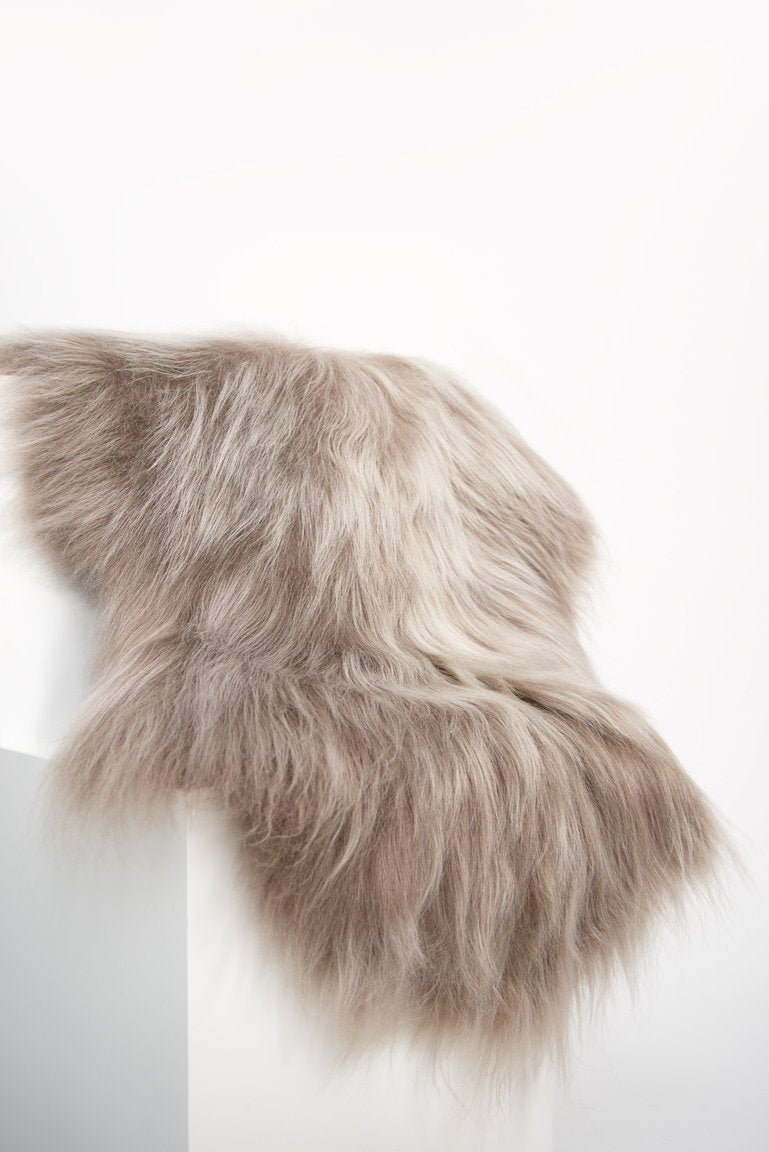 Snoozy Woolies Taupe Sheepskin Rug
