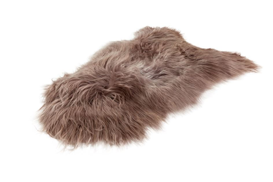 Snoozy Woolies Taupe Sheepskin Rug